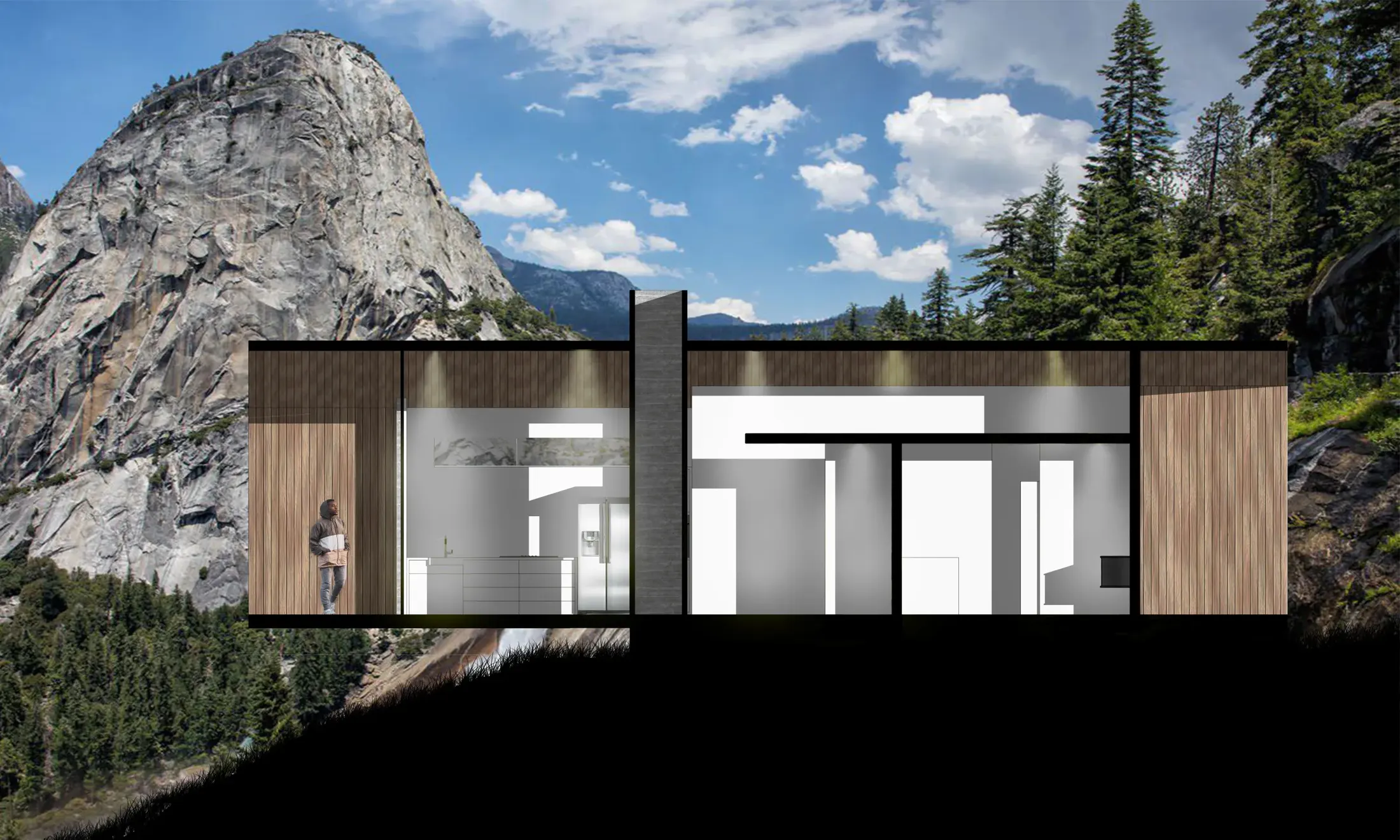 Yosemite Cabin, image 3